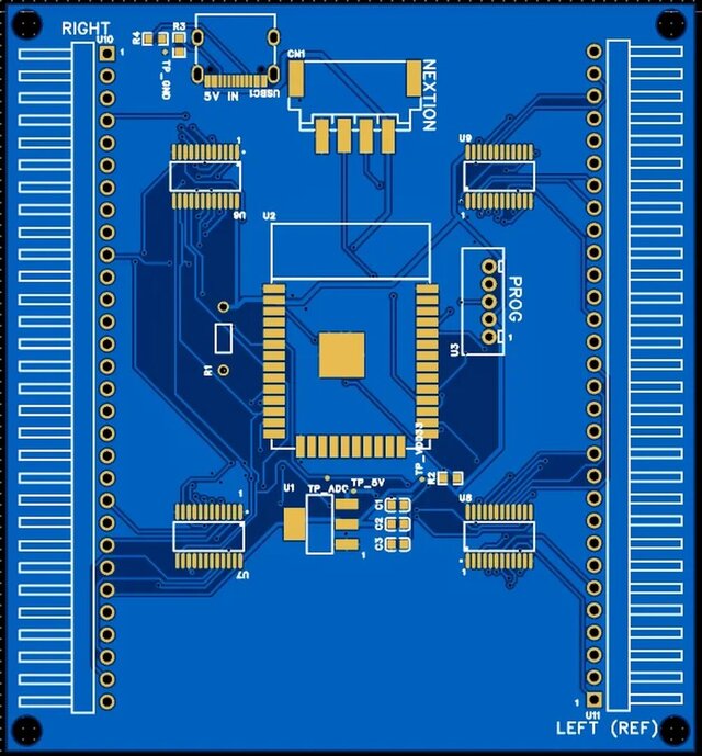 ESP32 Printhead Diagnostic Tester: PCB, Firmware and Touchscreen HMI – image 3 of 4