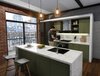“Compact Kitchen Design for a Modern Industrial Loft” RENDER design by mfmartinCAD