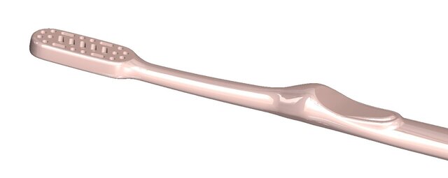 Toothbrush Injection Mold Design & EDM Electrode Design | SolidWorks – image 4 of 4