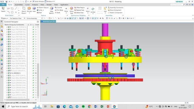 3D model of SINGLE CLUTCH PLATE MODEL