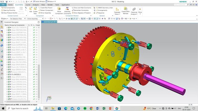 3D model of SINGLE CLUTCH PLATE MODEL