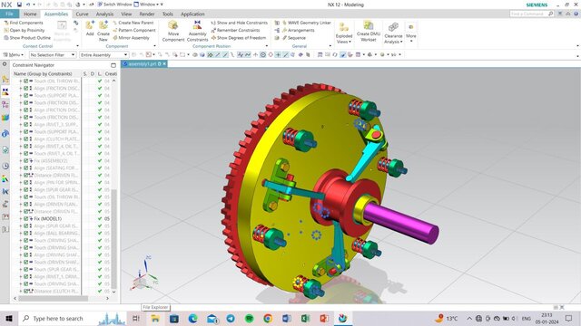 3D model of SINGLE CLUTCH PLATE MODEL