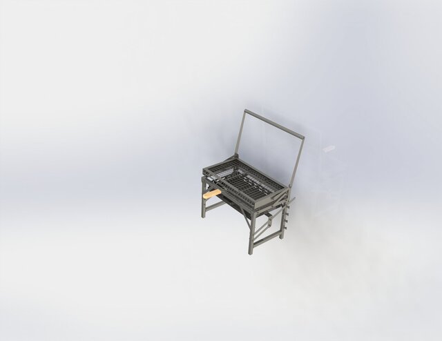 Portable Folding Barbecue Grill