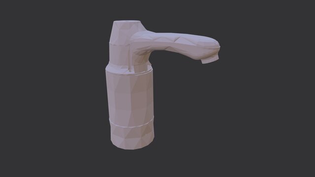 3D model of dispenser-pump-assembly