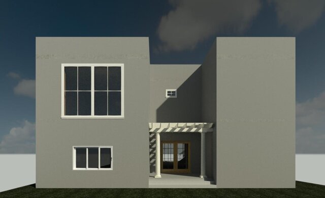 Modern Coastal Beach House – 3D Revit Model