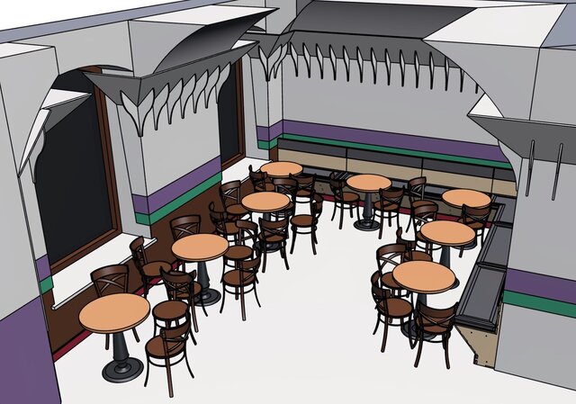 Historic Café Furniture — Engineering Design & Space Planning – image 6 of 7