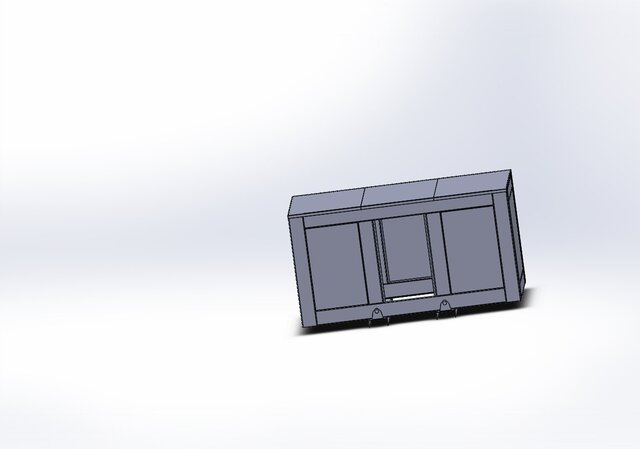 3D model of Transformer Room – Sheet Metal & Structural Design