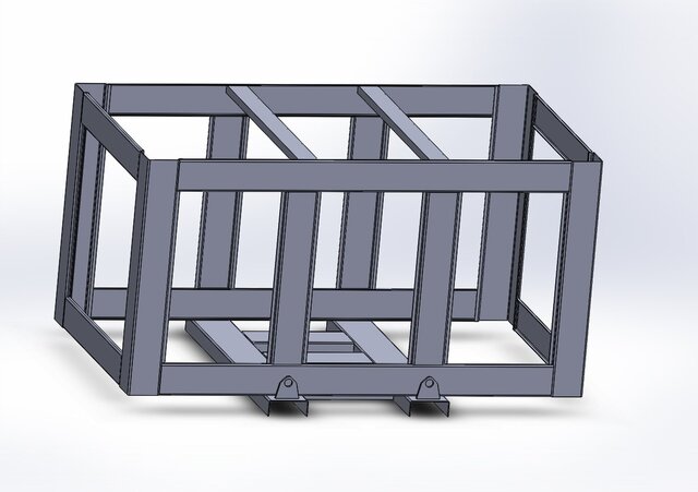 3D model of Transformer Room – Sheet Metal & Structural Design