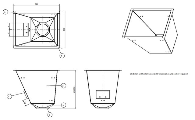 3D model of Sheet Metal Design & Machine Enclosures