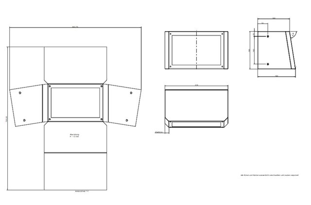 3D model of Sheet Metal Design & Machine Enclosures