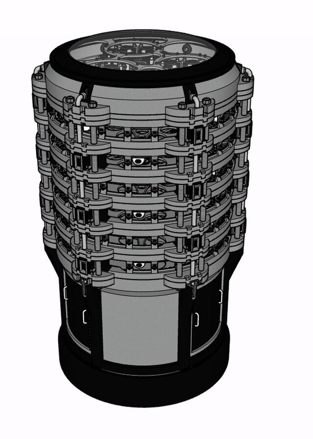 Conceptual Magnetic Turbine