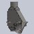 6-Inch Actuated Dust Diverter – Mechanical CAD Design