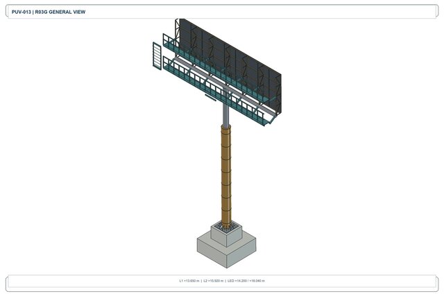 3D model of PUV-013 | Structural BIM + OpenSees Analysis + Steel Detailing