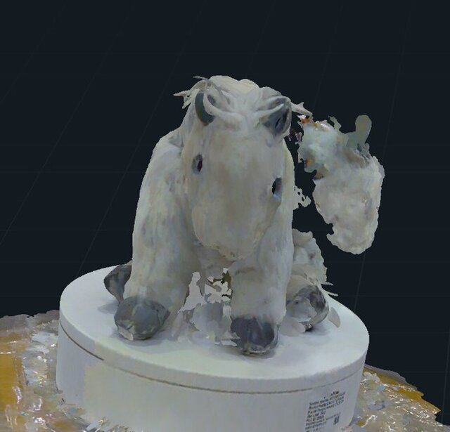 3D model of Horse Toy - Reverse Engineering From Scan Data