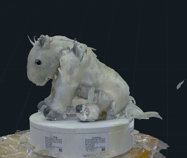 3D model of Horse Toy - Reverse Engineering From Scan Data