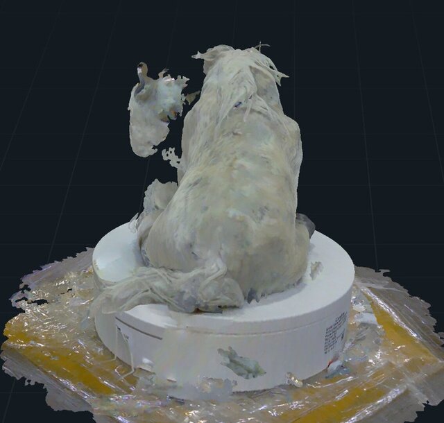 3D model of Horse Toy - Reverse Engineering From Scan Data