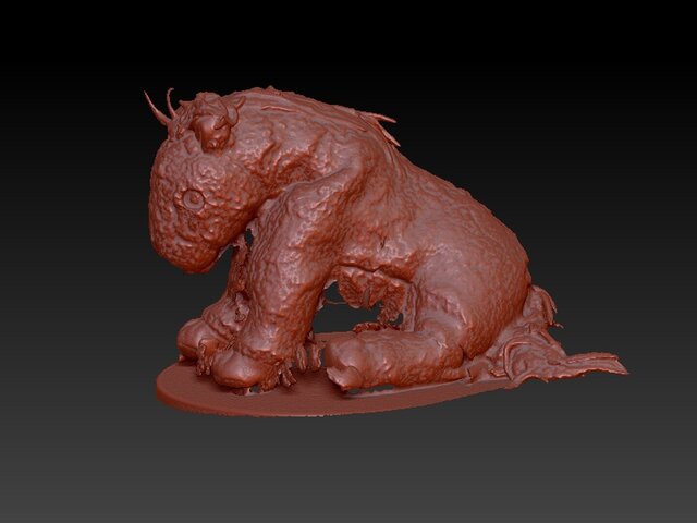 3D model of Horse Toy - Reverse Engineering From Scan Data
