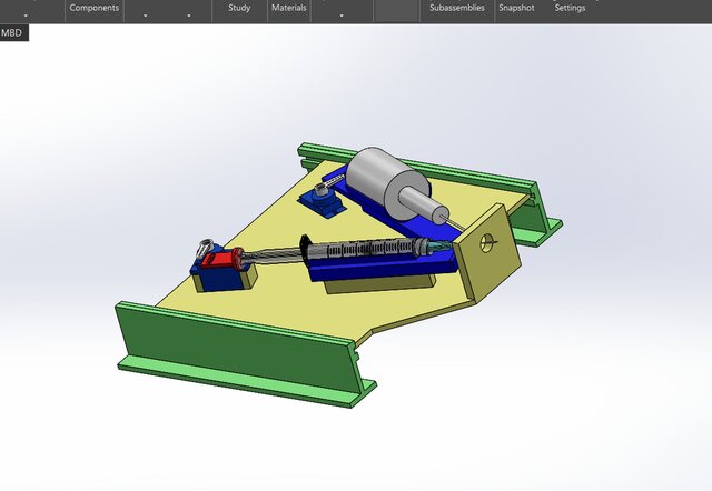 3D model of In-Ovo Injection Mechanism Design