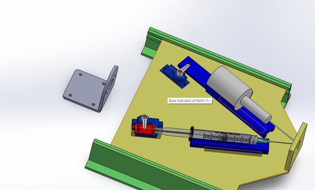 3D model of In-Ovo Injection Mechanism Design