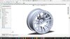Multi-Spoke Alloy Wheel | Mechanical CAD Design design by Louismahefa
