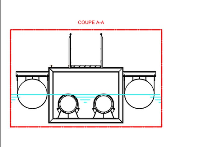 Pontoon General Arrangement (GA) Design – image 2 of 4