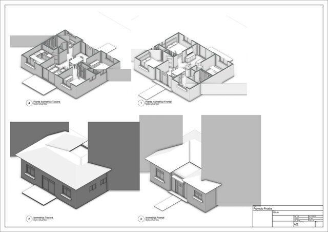 3D Isometric Architectural Views for Residential Project
