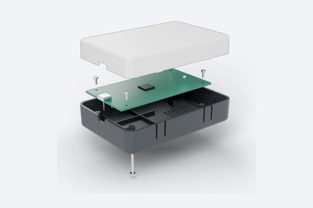Injection Molded Electronics Enclosure | Snap Fits, Bosses, Ribs, Draft, DFM – image 8 of 10