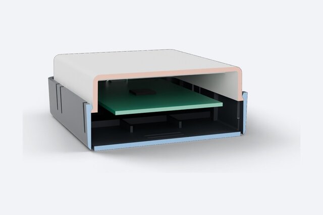 Injection Molded Electronics Enclosure | Snap Fits, Bosses, Ribs, Draft, DFM – image 3 of 10