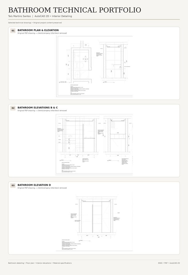3D model of Technical Drywall Documentation | AutoCAD 2D