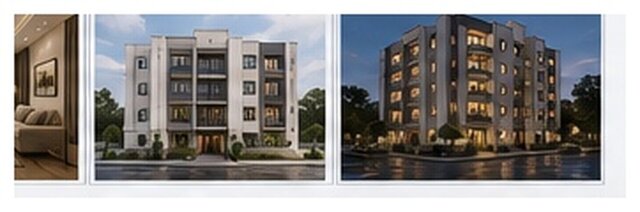 3D model of Multi-Story Commercial Building – Architectural & Structural Design