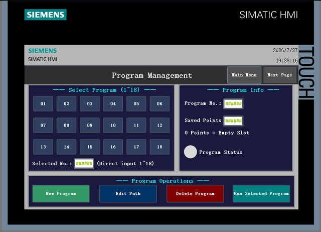 3D model of Siemens SIMATIC HMI 3-Axis Inspection Control System
