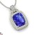 Luxury Blue Gemstone Pendant – Manufacturing-Ready Jewellery CAD