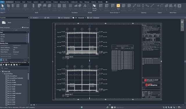3D model of Industrial BIM & CAD Modeling | Large-Scale ETP