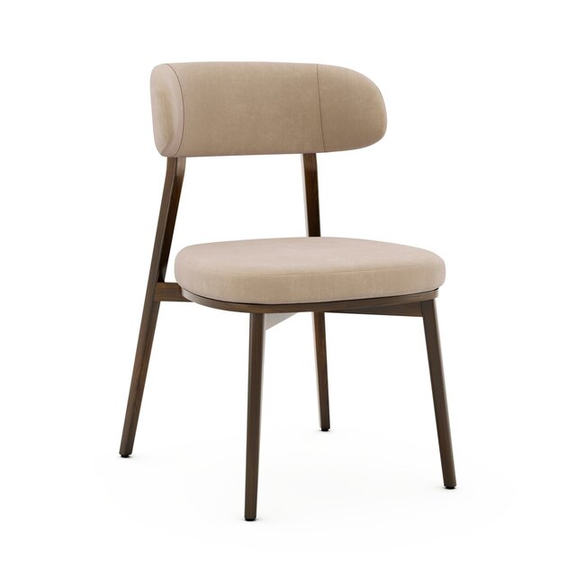 3D dining chair design and Technical Drawing