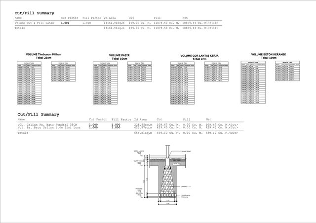 3D model of Topographic Mapping & Earthwork Calculation (Local Government Project)