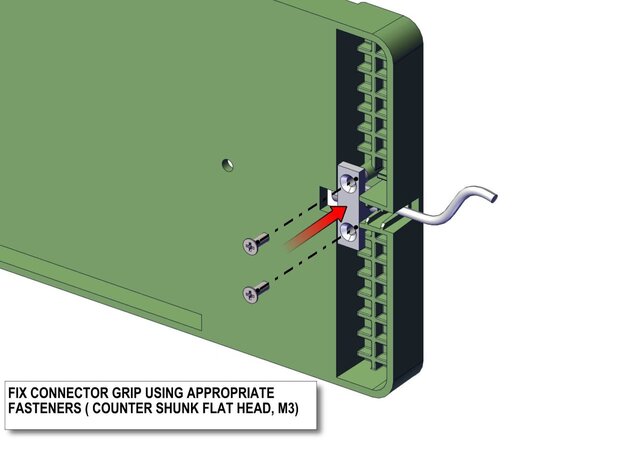 3D model of Injection Molded Tablet Holder (Wall Mounted).