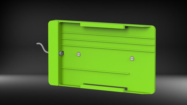 Injection Molded Tablet Holder (Wall Mounted).
