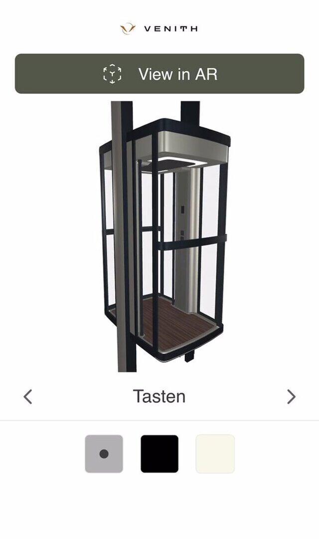 Interactive 3D Lift Configurator with AR Preview – image 2 of 3