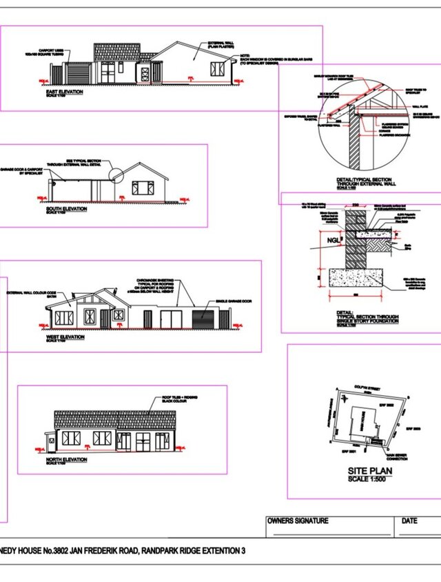 3D model of Residential House Redesign – Randpark Ridge