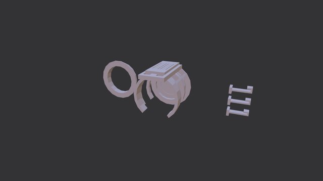 3D-printable car cup holder with a can adapter and snap-on clips. – image 6 of 6