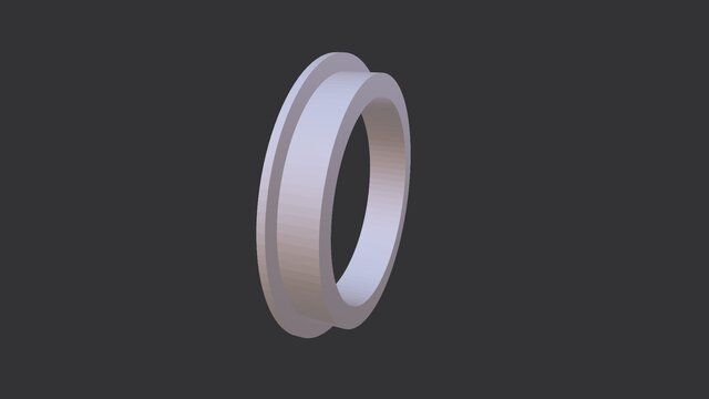3D-printable car cup holder with a can adapter and snap-on clips. – image 2 of 6
