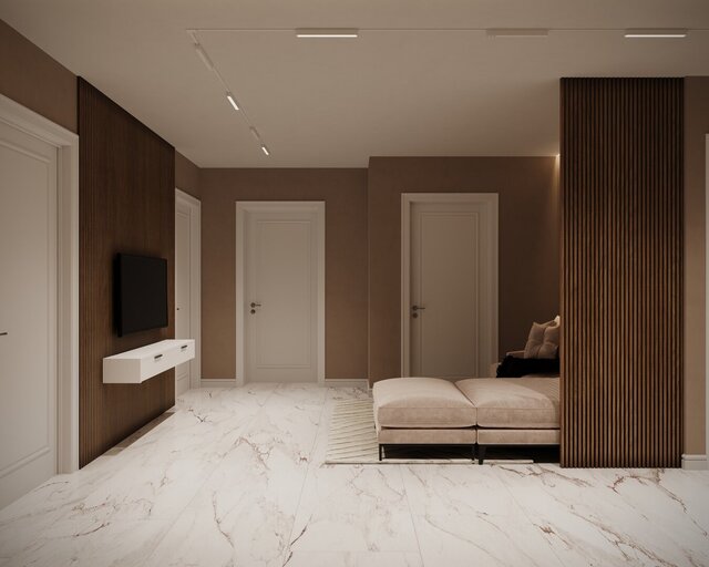 3D model of Complete AutoCAD Construction Drawing Package | 72 m² Apartment