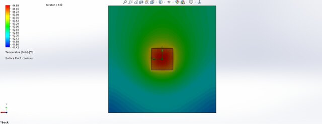 Heat Sink Airflow | SOLIDWORKS Thermal Study – image 2 of 3
