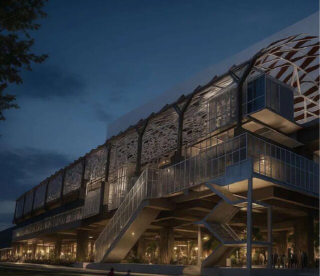 3D model of Jakarta Metro Station project