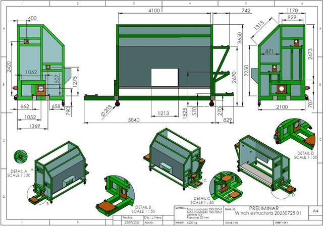 3D model of Industrial Mechanical Assemblies & Equipment Design