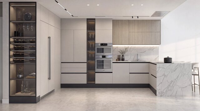 3D model of Diseño de Cocina personalizado