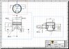 Piston head of a 2-stroke engine design by MauroIngegneria