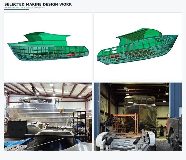 3D model of Boat Design
