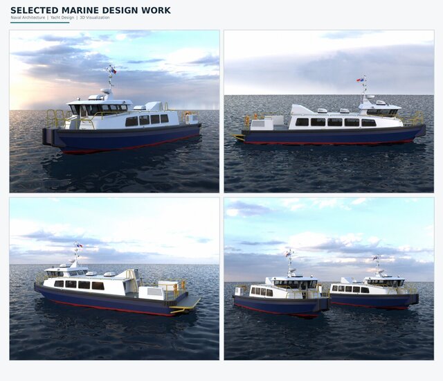 3D model of Boat Design