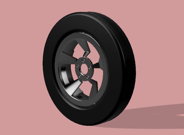 Simple Wheel and Tyre